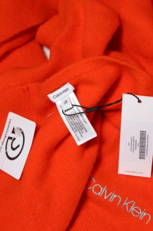 Schal Calvin Klein, Farbe Orange, 78% Wolle, 22% Baumwolle, Preis 47,76 €