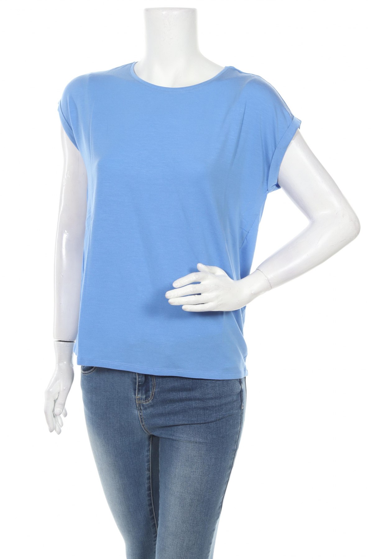 Γυναικεία μπλούζα Aware by Vero Moda, Μέγεθος XS, Χρώμα Μπλέ, 95% lyocell, 5% ελαστάνη, Τιμή 10,82 €