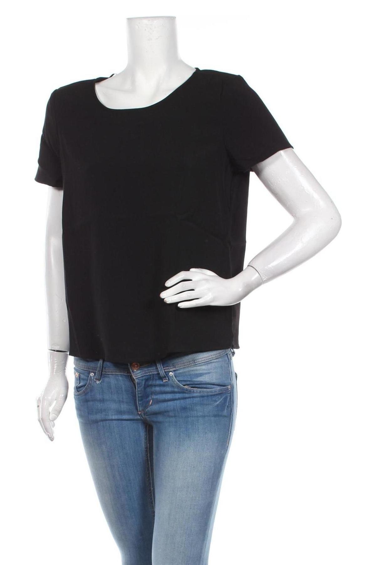Γυναικεία μπλούζα Vila, Μέγεθος S, Χρώμα Μαύρο, 96% πολυεστέρας, 4% ελαστάνη, Τιμή 6,50 €