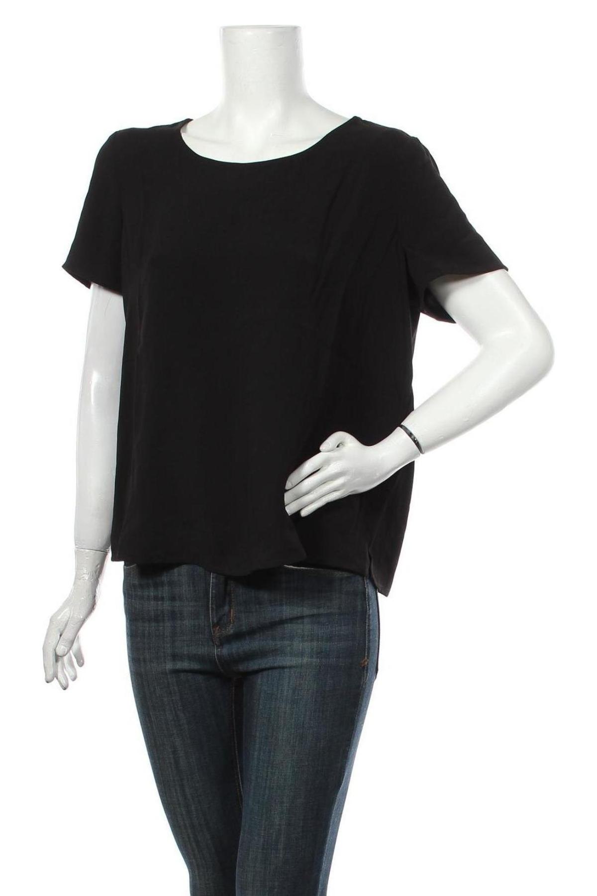 Γυναικεία μπλούζα Vila, Μέγεθος M, Χρώμα Μαύρο, Τιμή 21,65 €