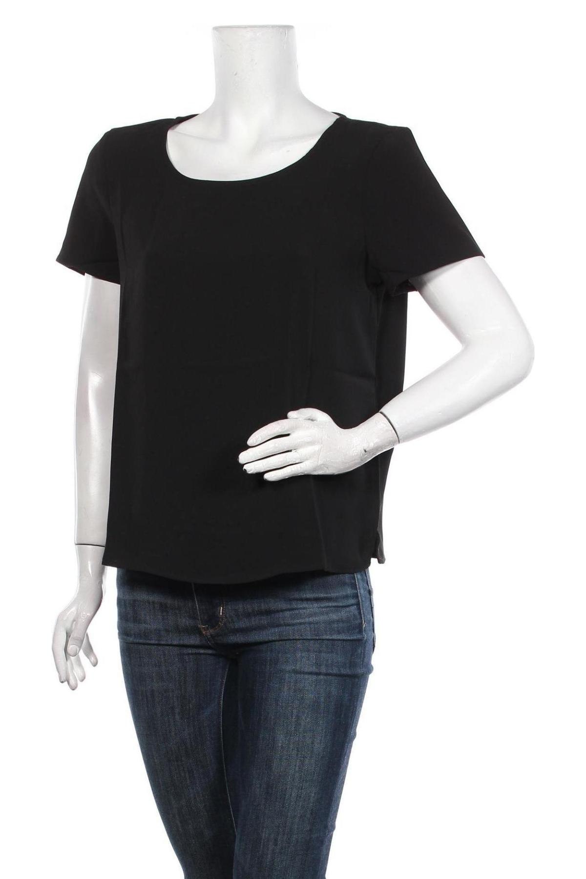 Γυναικεία μπλούζα Vila, Μέγεθος S, Χρώμα Μαύρο, Τιμή 21,65 €