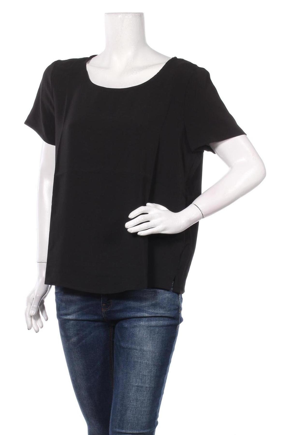 Γυναικεία μπλούζα Vila, Μέγεθος L, Χρώμα Μαύρο, 96% πολυεστέρας, 4% ελαστάνη, Τιμή 8,66 €