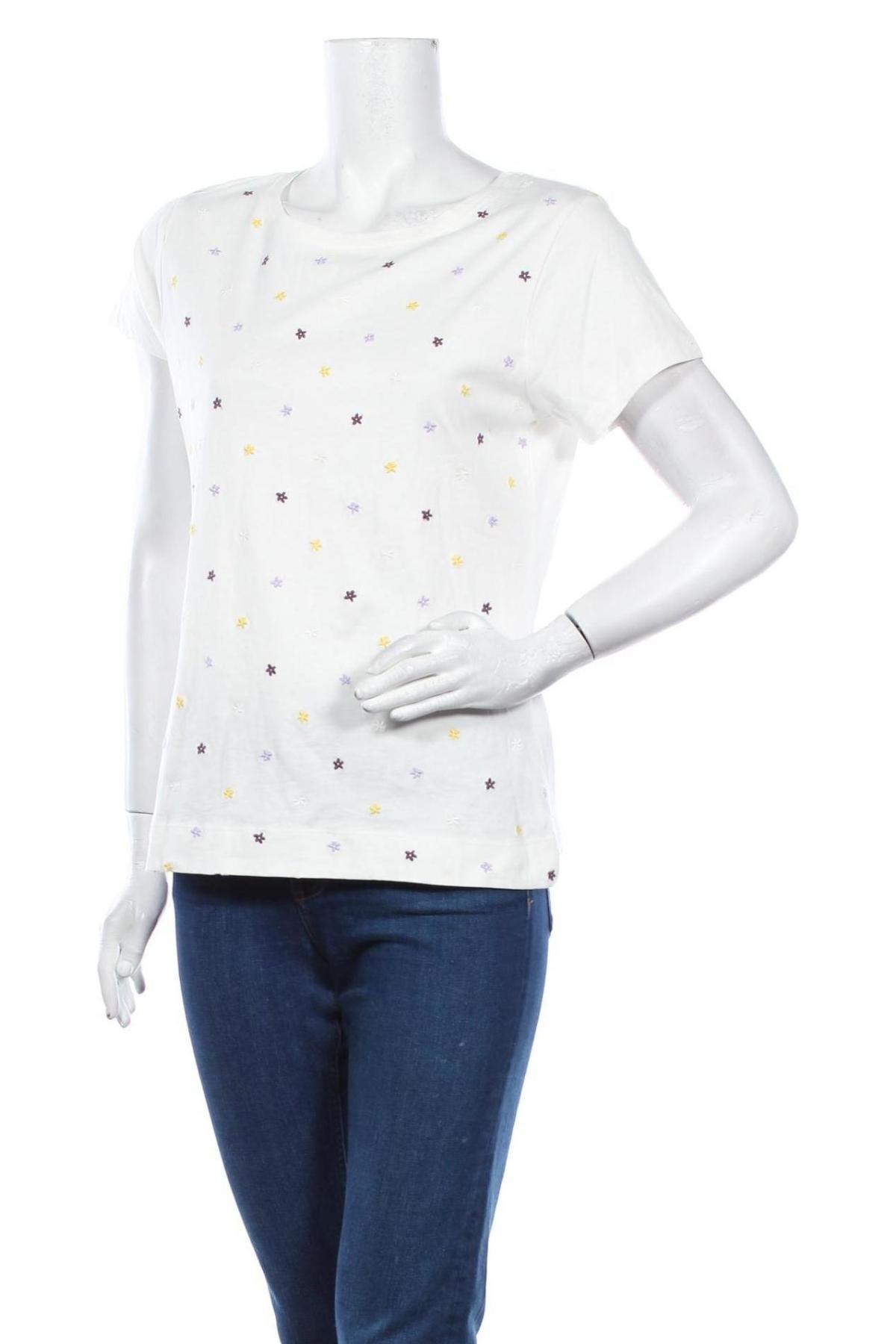 Damen T-Shirt Zero, Größe L, Farbe Weiß, Baumwolle, Preis 30,23 €