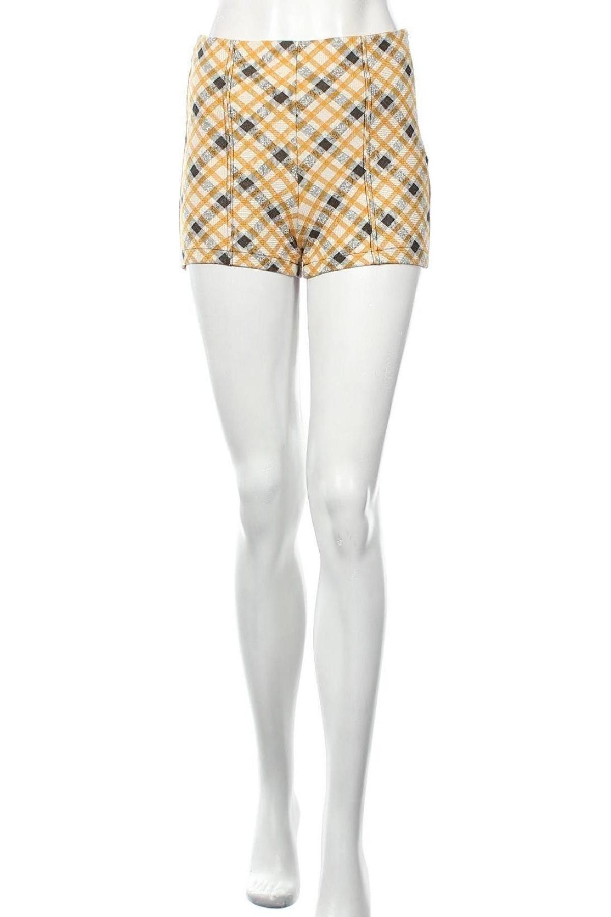 Дамски къс панталон Bershka, Размер S, Цвят Многоцветен, Цена 11,75 лв.