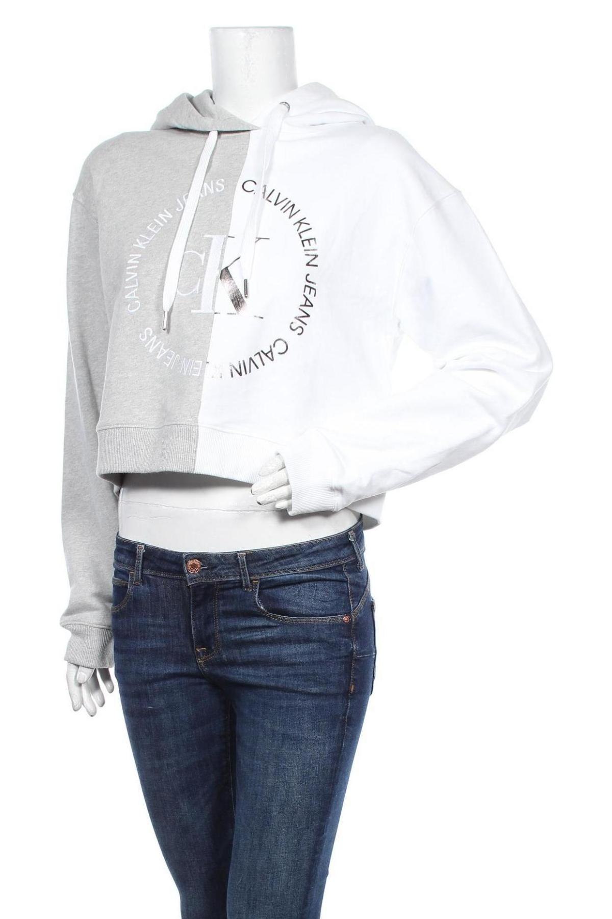 Damska bluza Calvin Klein Jeans, Rozmiar S, Kolor Biały, Cena 354,38 zł
