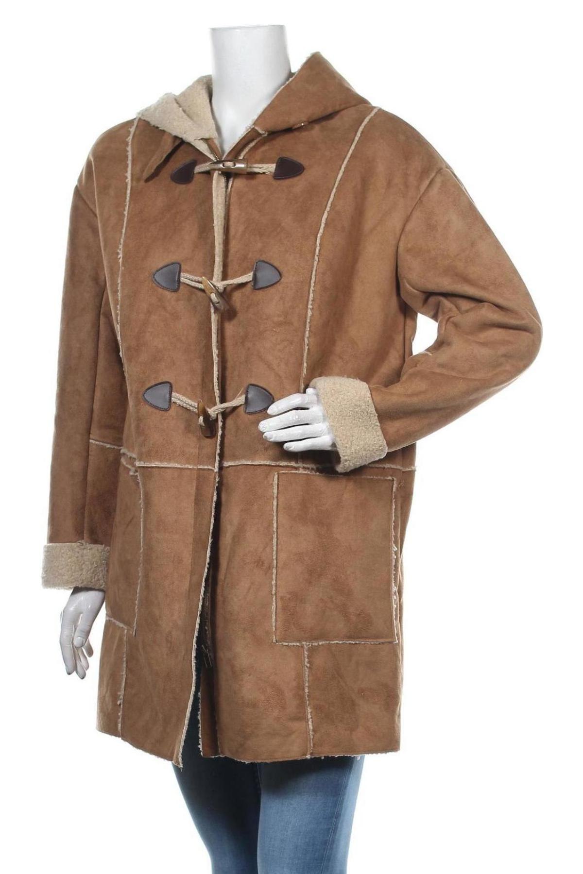 Дамско палто Ellos, Размер S, Цвят Бежов, Цена 53,00 лв.
