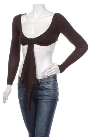 Дамска блуза - боди Misspap, Размер S, Цвят Кафяв, Цена 5,31 лв.