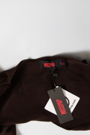 Γυναικεία μπλούζα-Κορμάκι Misspap, Μέγεθος S, Χρώμα Καφέ, Τιμή 30,41 €