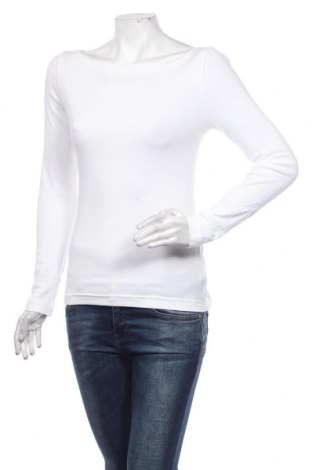 Дамска блуза Gap, Размер XS, Цвят Бял, 60% памук, 40% модал, Цена 25,20 лв.