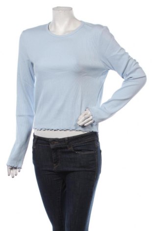 Γυναικεία μπλούζα Gina Tricot, Μέγεθος XL, Χρώμα Μπλέ, Τιμή 2,13 €