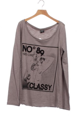Γυναικεία μπλούζα Sublevel, Μέγεθος S, Χρώμα Γκρί, Τιμή 7,58 €