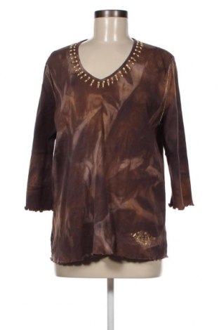 Damen Shirt Via Appia, Größe L, Farbe Braun, Preis 4,23 €