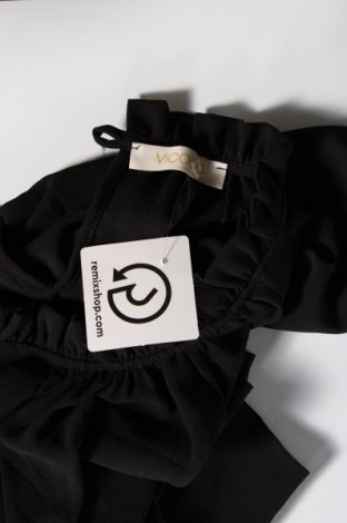 Γυναικεία μπλούζα Vicolo, Μέγεθος S, Χρώμα Μαύρο, Τιμή 32,78 €