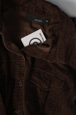 Γυναικείο πουκάμισο Hennes, Μέγεθος M, Χρώμα Καφέ, Τιμή 1,73 €