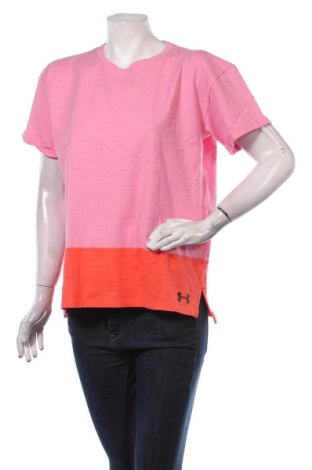 Дамска тениска Under Armour, Размер M, Цвят Розов, Цена 59,25 лв.