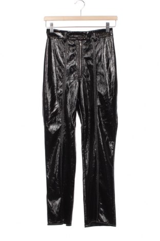 Γυναικείο παντελόνι δερμάτινο NA-KD, Μέγεθος XS, Χρώμα Μαύρο, Τιμή 3,07 €