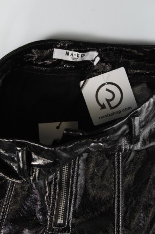 Damen Lederhose NA-KD, Größe XS, Farbe Schwarz, Preis € 61,34