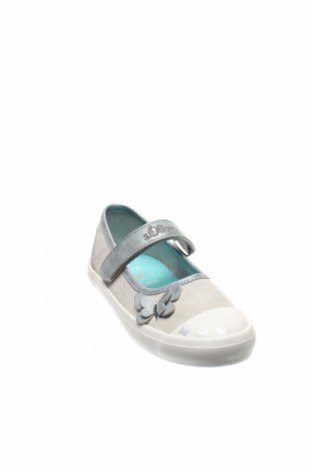 Детски обувки S.Oliver, Размер 29, Цвят Сив, Текстил, естествена кожа, полиуретан, Цена 40,05 лв.
