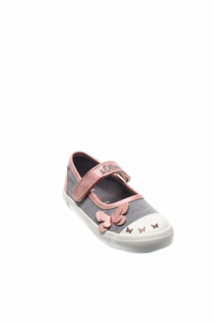 Детски обувки S.Oliver, Размер 26, Цвят Многоцветен, Текстил, естествена кожа, полиуретан, Цена 40,05 лв.
