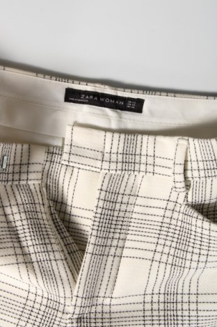 Pantaloni de femei Zara, Mărime XS, Culoare Ecru, Preț 148,03 Lei