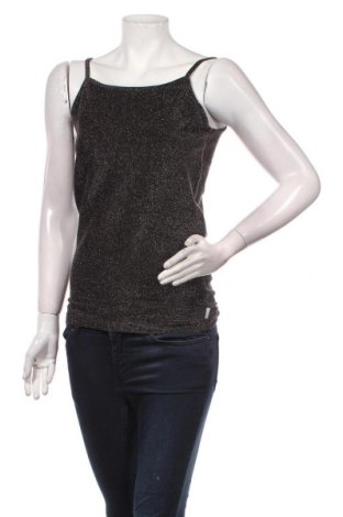 Γυναικείο αμάνικο μπλουζάκι Esprit, Μέγεθος XL, Χρώμα Ασημί, 75% πολυαμίδη, 25% μεταλλικά νήματα, Τιμή 14,23 €