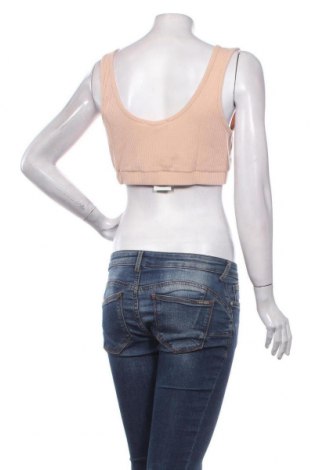 Γυναικείο αμάνικο μπλουζάκι Miss Selfridge, Μέγεθος L, Χρώμα  Μπέζ, Τιμή 30,41 €