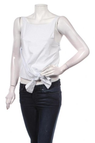 Γυναικείο αμάνικο μπλουζάκι Zara Trafaluc, Μέγεθος S, Χρώμα Μπλέ, Βαμβάκι, Τιμή 30,31 €