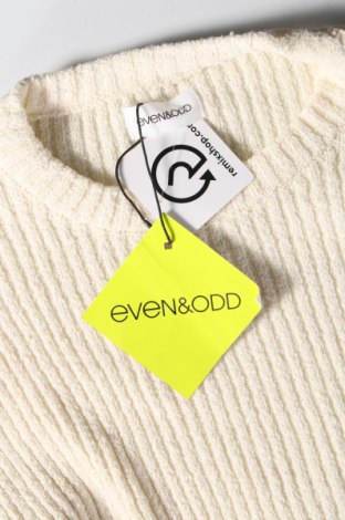 Γυναικείο πουλόβερ Even&Odd, Μέγεθος M, Χρώμα Εκρού, Τιμή 30,41 €
