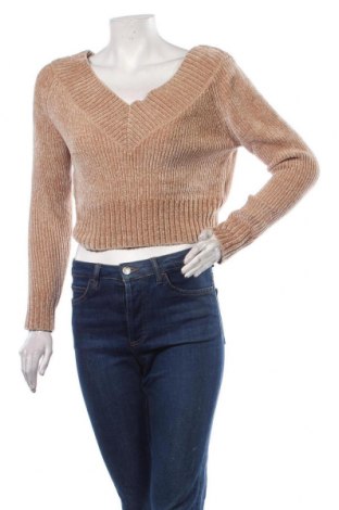 Γυναικείο πουλόβερ H&M Divided, Μέγεθος S, Χρώμα  Μπέζ, Τιμή 1,78 €
