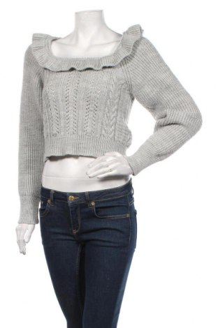 Дамски пуловер Miss Selfridge, Размер XS, Цвят Сив, Цена 37,00 лв.