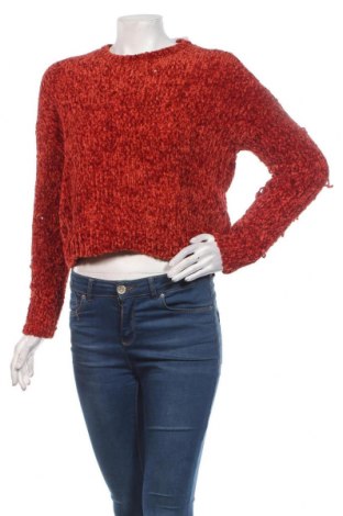 Дамски пуловер ONLY, Размер S, Цвят Оранжев, Цена 6,40 лв.