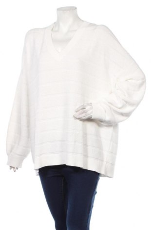 Γυναικείο πουλόβερ S.Oliver, Μέγεθος XXL, Χρώμα Λευκό, Τιμή 42,99 €