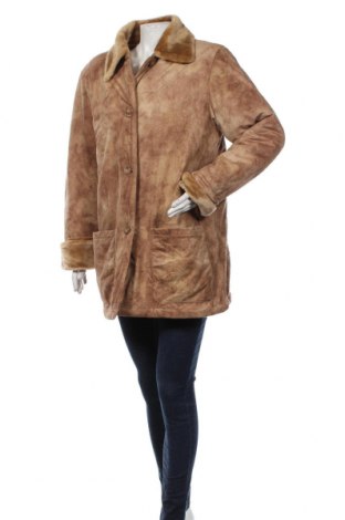 Дамско палто, Размер L, Цвят Кафяв, Цена 4,20 лв.