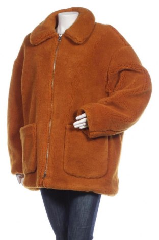 Γυναικείο παλτό Weekday, Μέγεθος L, Χρώμα Καφέ, Τιμή 10,72 €
