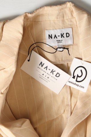 Дамско сако NA-KD, Размер S, Цвят Бежов, Цена 28,62 лв.