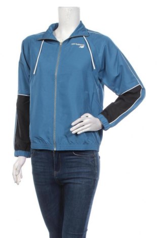 Γυναικείο μπουφάν αθλητικό New Balance, Μέγεθος XS, Χρώμα Μπλέ, Τιμή 16,56 €