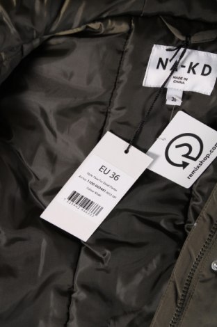 Dámska bunda  NA-KD, Veľkosť S, Farba Zelená, Cena  107,73 €