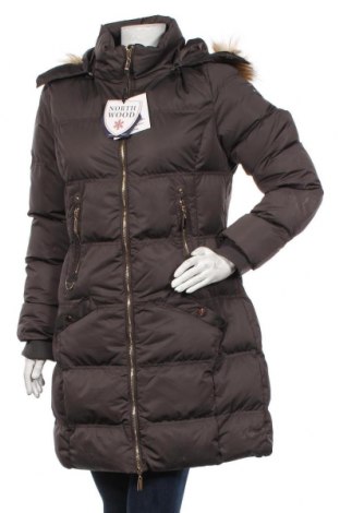 Γυναικείο μπουφάν North Wood, Μέγεθος XL, Χρώμα Γκρί, Τιμή 101,75 €