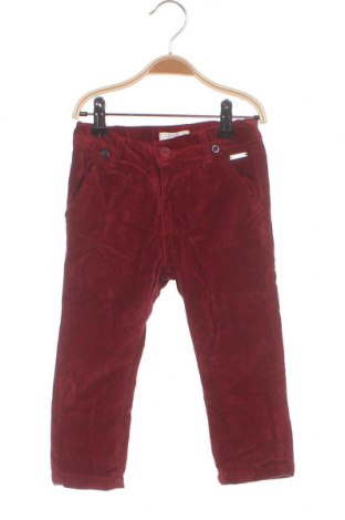 Pantaloni de catifea reiată, pentru copii Birba, Mărime 18-24m/ 86-98 cm, Culoare Roșu, Preț 19,74 Lei