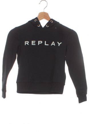 Παιδικό φούτερ Replay, Μέγεθος 7-8y/ 128-134 εκ., Χρώμα Μαύρο, Τιμή 22,41 €