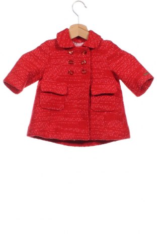 Детско палто Escada, Размер 5-6y/ 116-122 см, Цвят Червен, Цена 56,40 лв.