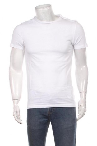Ανδρικό t-shirt Pier One, Μέγεθος S, Χρώμα Λευκό, Τιμή 7,44 €