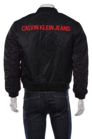 Мъжко яке Calvin Klein Jeans, Размер S, Цвят Черен, Полиамид, Цена 155,60 лв.