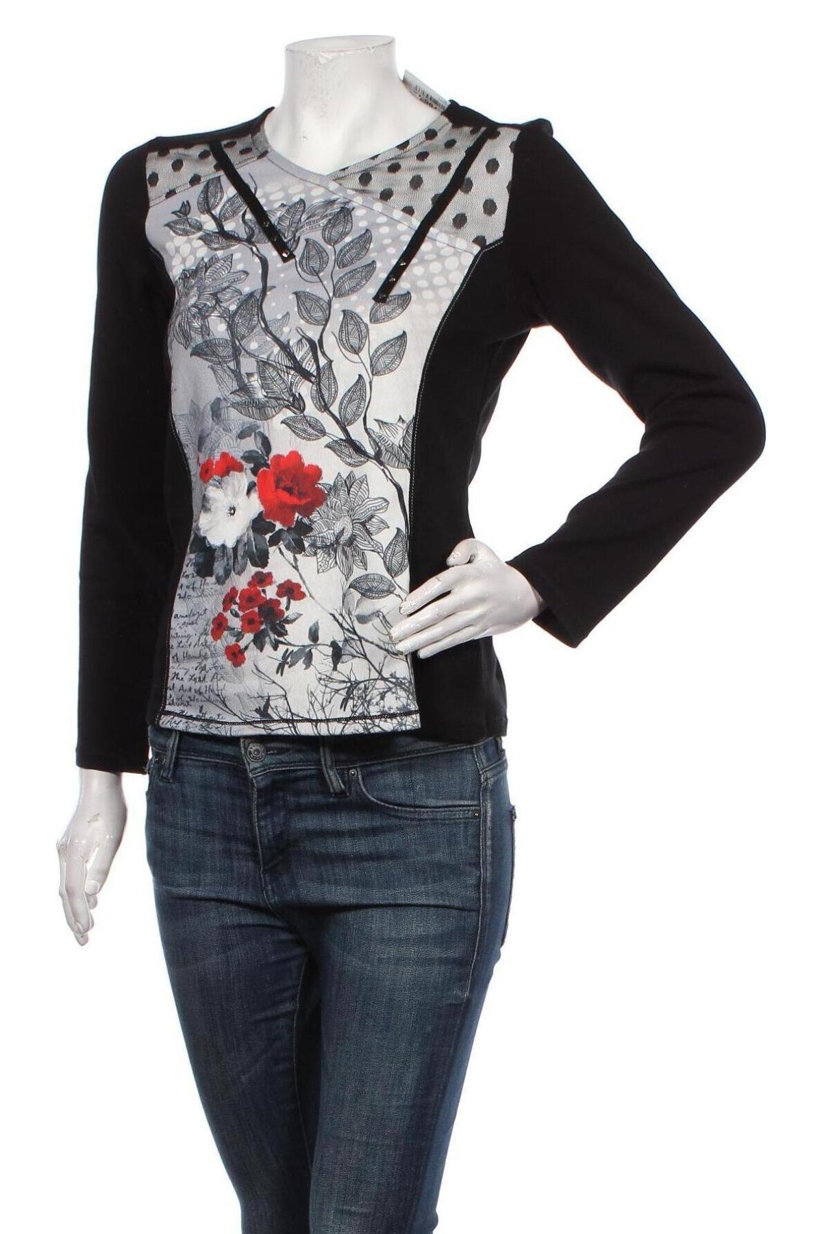 Γυναικεία μπλούζα Armand Thiery, Μέγεθος S, Χρώμα Πολύχρωμο, Βαμβάκι, Τιμή 9,40 €