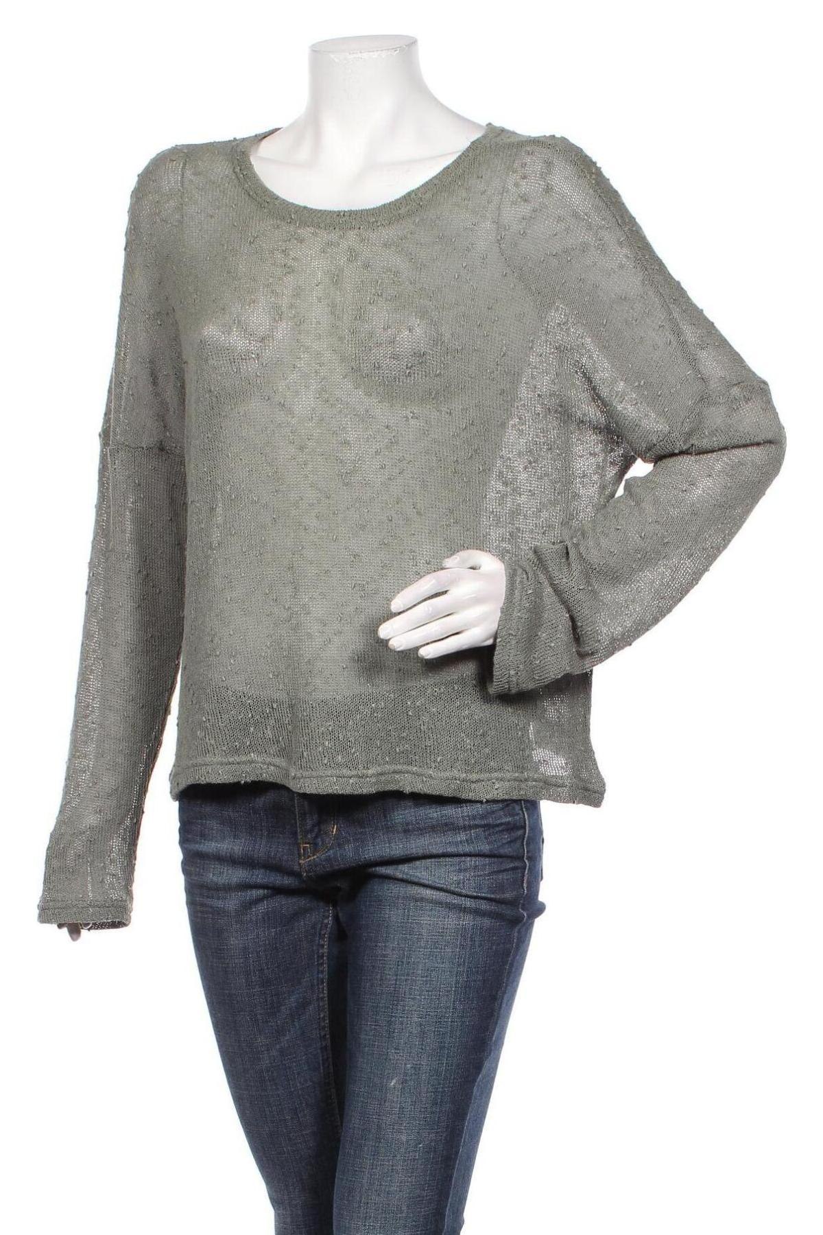 Γυναικεία μπλούζα Mohito, Μέγεθος XL, Χρώμα Πράσινο, 86% βισκόζη, 14% πολυεστέρας, Τιμή 9,40 €