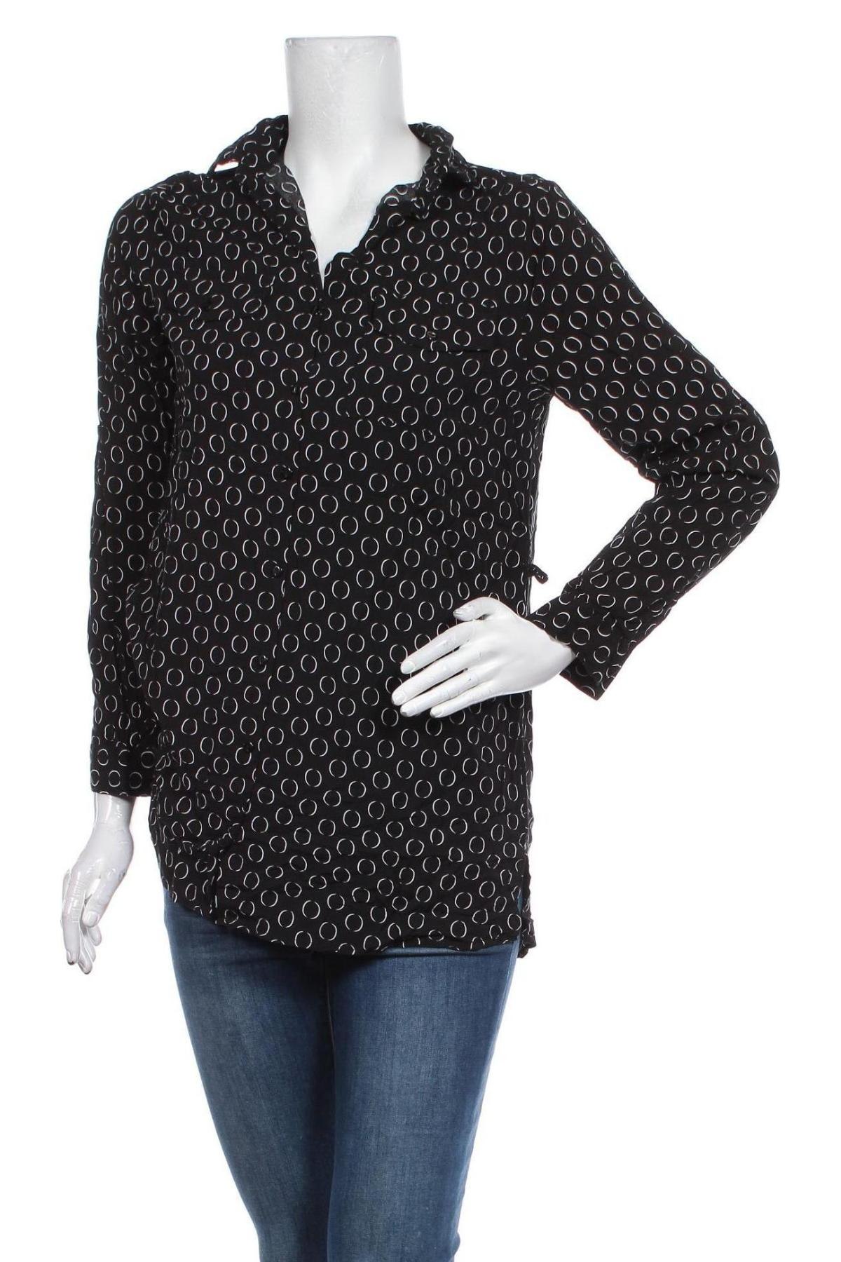 Γυναικείο πουκάμισο Chicoree, Μέγεθος M, Χρώμα Μαύρο, Τιμή 21,65 €