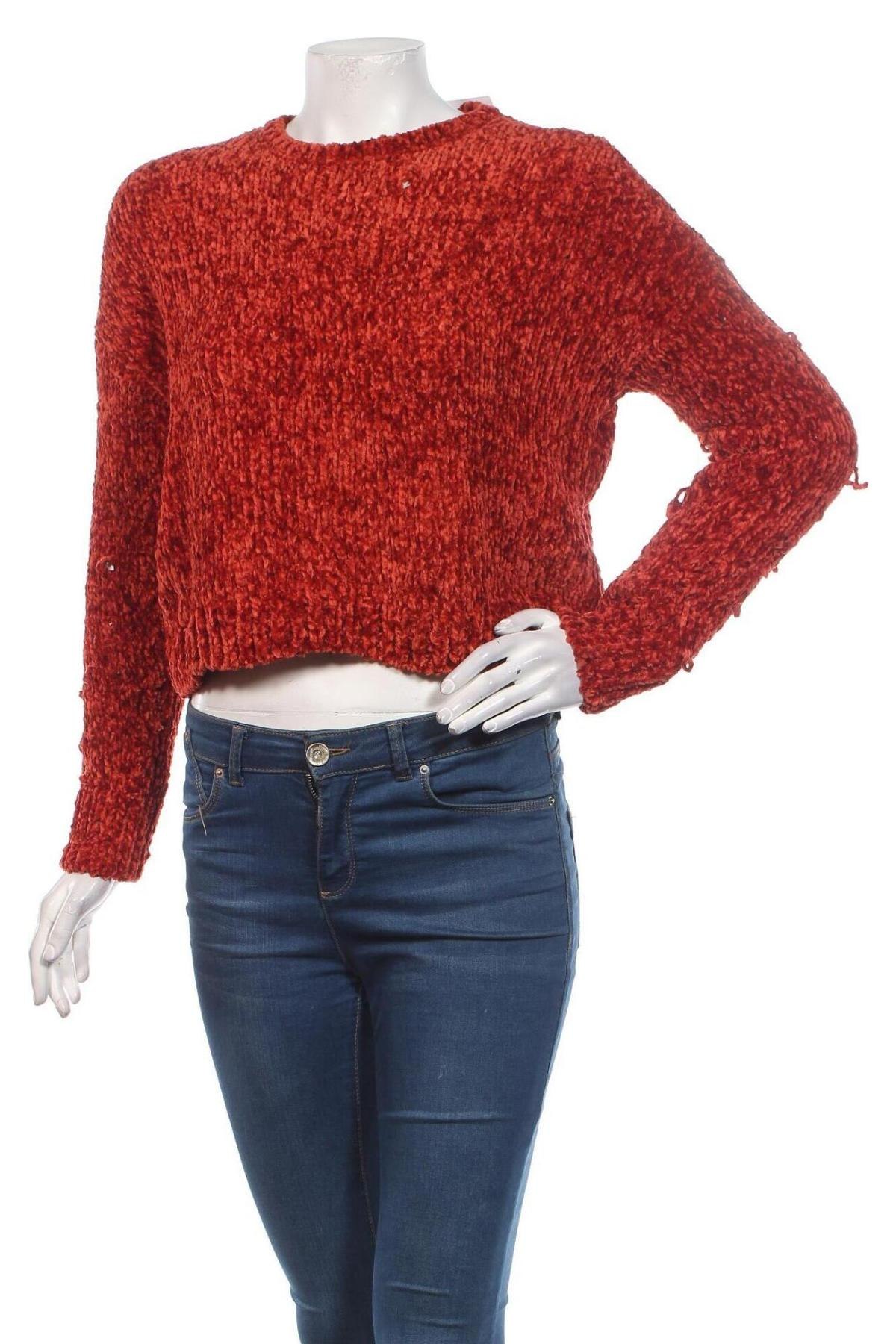 Γυναικείο πουλόβερ ONLY, Μέγεθος S, Χρώμα Πορτοκαλί, Τιμή 1,65 €