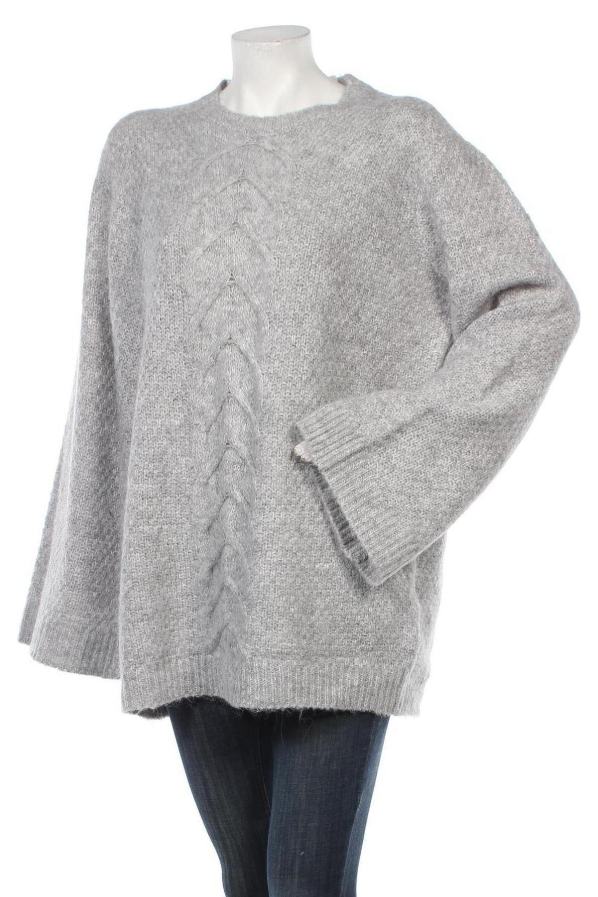 Дамски пуловер Vero Moda, Размер L, Цвят Сив, Цена 39,50 лв.