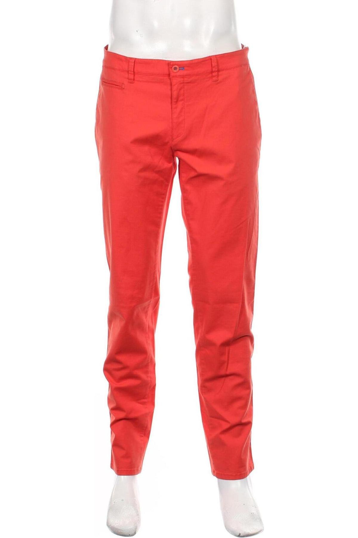 Ανδρικό παντελόνι Brax, Μέγεθος L, Χρώμα Κόκκινο, Τιμή 97,42 €