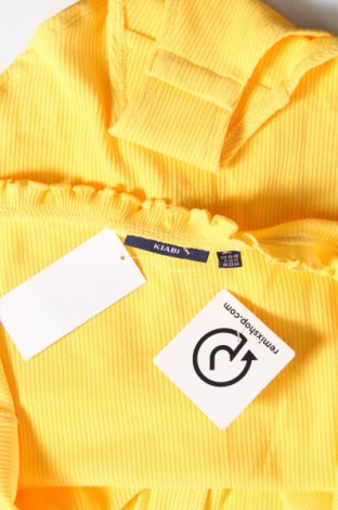 Γυναικεία μπλούζα-Κορμάκι Kiabi, Μέγεθος XL, Χρώμα Κίτρινο, Τιμή 3,25 €